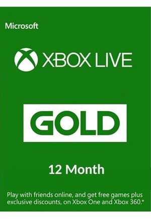 12 Months Xbox Live Gold Membership - Global - Key